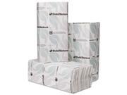 Wausau Papers 49140 10.13 x 13 Double Nature C Fold Towels White