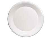 Center Piece Laminated Foam Dinnerware Plate 10 1 4 White 125 BG 4 BG CT
