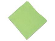 Microfiber Cleaning Cloths 16 x 16 Green 12 Carton