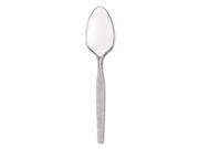 Sovereign H D Plastic Cutlery Spoon 6in Clear 100 Bag 10 Bags Carton