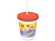 Kids Cups Polypropylene Cold 13 1 6oz White Outdoor Sports Print 500 CT