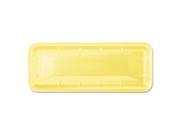 Supermarket Trays Yellow Foam 14 1 2 x 5 3 4 x 1 125 Bag 2 Bags Carton