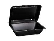 Hinged Lid Foam Carryout Containers Deep 9 1 4x6 1 2x2 7 8 100 Bag 2 Bg Ctn