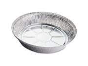 Aluminum Round Food Container 9 250 CT Silver