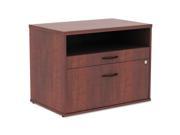 Alera LS583020MC Alera Open Office Series Low File Cab Cred 29 1 2x19 1 8x22 7 8 Med. Cherry