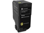Lexmark 74C10Y0 Return Program Toner Cartridge - Yellow Lexmark 74C10Y0 Return Program Toner Cartridge - Yellow