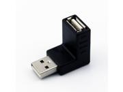 Topwin USB 2.0 Male to Female 90 degree Angled coupler Adapter connector