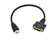 Topwin 0.3M HDMI To DVI Cable Male To Female Gold Plated Connector DVI D 24 1 Adapter For HDTV 1080P HD Converter