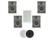 Theater Solutions TS 87 1750 Watt 7CH 8 In Wall Ceiling Home Theater Speaker System