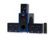 Acoustic Audio AA5102 Home Theater 5.1 Speaker System Surround Sound for Multimedia or Computer