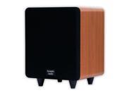 Acoustic Audio CSPS65 C Home Theater 6.5 Powered Subwoofer Cherry Front Firing Sub