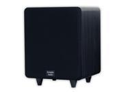 Acoustic Audio CSPS8 B Home Theater 8 Powered Subwoofer Black Front Firing Sub