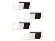 Acoustic Audio HD 5c In Wall Speakers Home Theater Surround Sound 4 Speaker Set