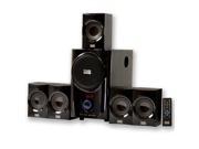 Acoustic Audio AA5160 Home Theater 5.1 Speaker System with FM Tuner Surround Sound for Multimedia