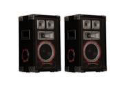 Technical Pro VMPR8 Passive Speaker Pair 1400 Watts PA DJ Karaoke Studio Home 2VMPR8