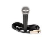 Podium Pro PP58 Dynamic Microphone with Cable Mic for PA DJ Karaoke Studio Band