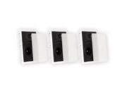 Theater Solutions TS80W In Wall 8 Speakers Surround Sound Home Theater 3 Speaker Set