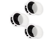 Theater Solutions TSS6A Home Theater Deluxe In Ceiling 6.5 Angled 3 Speaker Set 3TSS6A