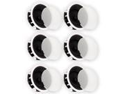 Theater Solutions TSS6A Home Theater Deluxe In Ceiling 6.5 Angled 6 Speaker Set 6TSS6A