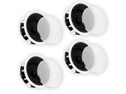Theater Solutions TSS6A Home Theater Deluxe In Ceiling 6.5 Angled 4 Speaker Set 4TSS6A