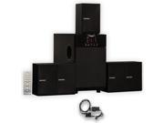 Theater Solutions TS509 Home Theater 5.1 Speaker System Multimedia Surround Sound with Optical Input