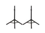 Acoustic Audio AS1 Steel Speaker Stands Reversible Poles PA DJ Karaoke Band Home AS1 Pr