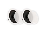Theater Solutions CS8C In Ceiling 8 Speakers Surround Sound Home Theater Pair