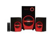 Theater Solutions TS215 Home 2.1 Speaker System FM Tuner USB SD Inputs Multimedia