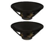 2 Goldwood Sound GW 1858 Pro 18 Woofers 50oz Magnets 340 Watts each Replacement Speakers