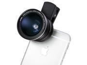 New 2 IN 1 Clip on Cell Phone Camera Lens Kit 180 Degree Fisheye Lens 10X Marco Lens for iPhone 6S 6S Plus Samsung Galaxy Windows and Android Smart phones