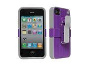 PureGear Utilitarian Smartphone Support System for Apple iPhone 4 4S Purple 02 001 01489