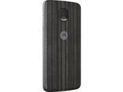 Motorola Shell Style Case for Motorola Z Charcoal Ash Wood