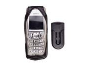 OEM Nokia Leather Case with Rotating Belt Clip for Nokia 6200 Black