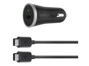 Belkin Car Charger w USB C 4 Cable 15W