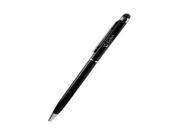 Cellet 2 in 1 Stylus Pen for Apple iPad Samsung S4 Other Touchscreens Black