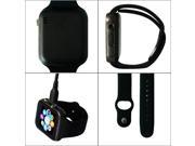 Yuntab® Bluetooth K9 SmartWatch Handy-Uhr Armbanduhr, Telefon für Android Samsung S2 / S3 / S4/ Note 2 /Note 3 / HTC / Nokia mit SIM-Karte und Kamera , schwarz