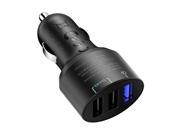 [Qualcomm Certified]Tronsmart Quick Charge 2.0 42W 3 Ports USB Car Charger