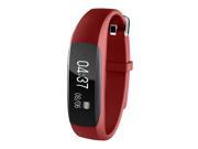 Lenovo HW01 Bluetooth 4.2 Smart Wristband GPS Heart Rate Moniter Pedometer Fitness Tracker for Android iOS Red