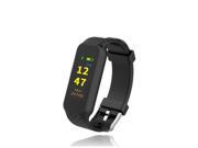 INCHOR Wristfit HR2 Heart Rate Monitor Color TFT 0.6 Smart Bracelet Bluetooth4.0 Sport Wristband for Android iOS Black
