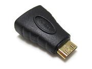 HDMI Extend Adapter Converter HDMI Female to Mini HDMI Male 180 Degree for HDTV Home Theater DVD Player HDMI Devices