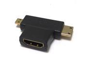 HDMI Extend Adapter Converter HDMI Female to Mini HDMI Male Micro HDMI Male for HDTV Home Theater DVD Player HDMI Device