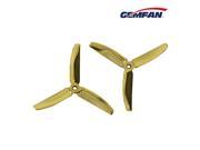 Gemfan Master 5040 5X4 3 Blade Propeller CW CCW for Racing Drone Gold