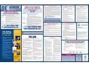 Delaware Labor Law Poster 2015 Laminated All On One State and Federal Labor Law Poster