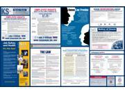 Kansas Labor Law Poster 2015 Laminated All On One State and Federal Labor Law Poster