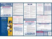 Massachusetts Labor Law Poster 2015 Laminated All On One State Federal Labor Law Poster