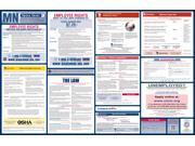 Minnesota Labor Law Poster 2015 Laminated All On One State and Federal Labor Law Poster