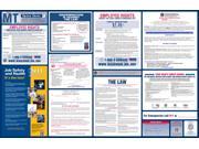 Montana Labor Law Poster 2015 Laminated All On One State and Federal Labor Law Poster