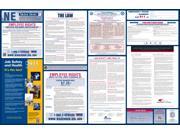Nebraska Labor Law Poster 2015 Laminated All On One State and Federal Labor Law Poster