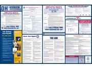 Ohio Labor Law Poster 2015 Laminated All On One State and Federal Labor Law Poster