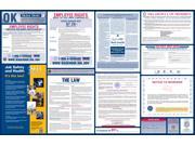 Oklahoma Labor Law Poster 2015 Laminated All On One State and Federal Labor Law Poster
